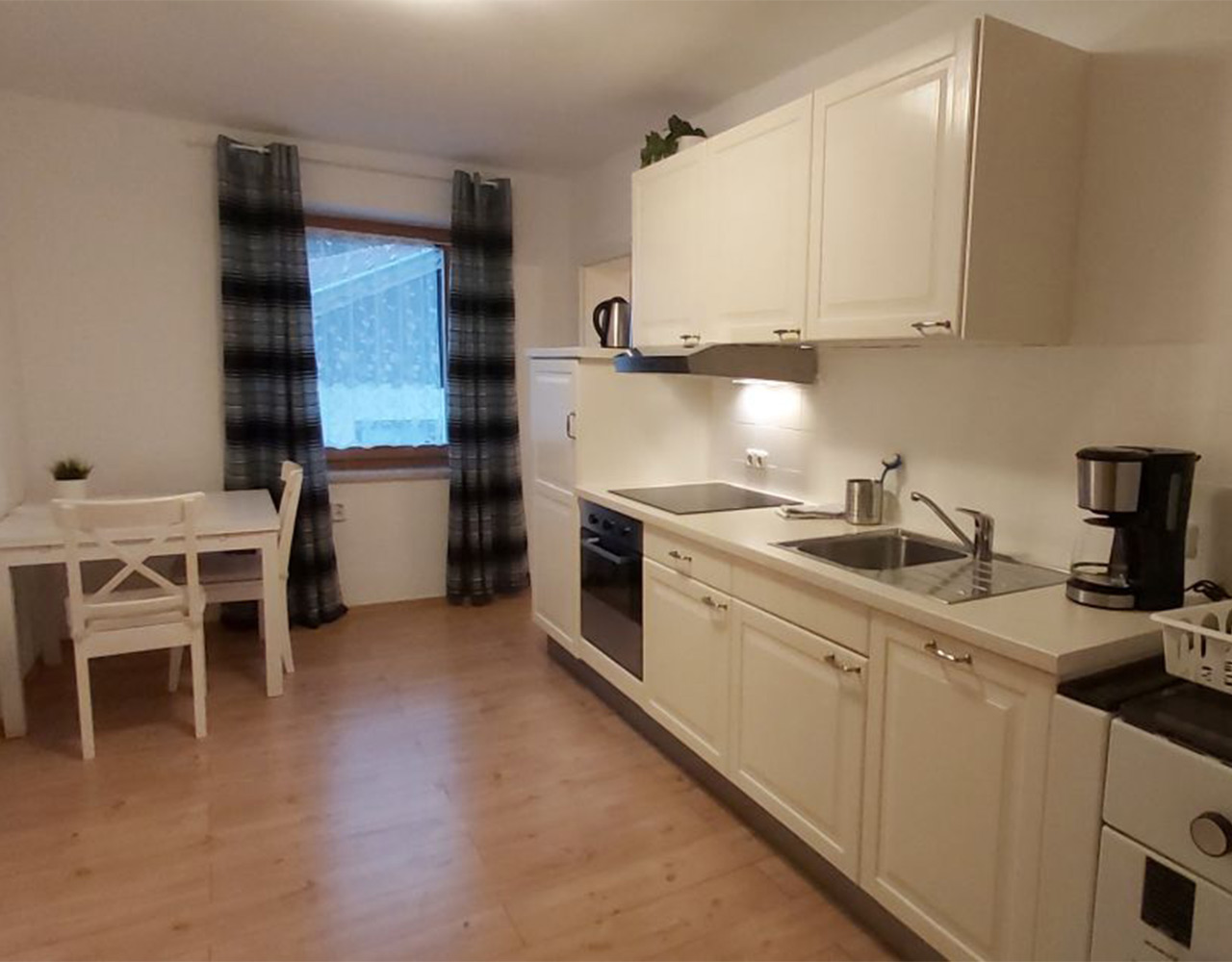 Küche Mountainbiker Apartment